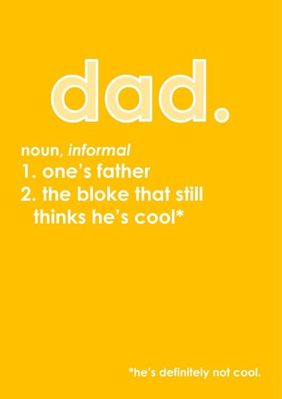 dad father Father's Day Card 36182 created by madebyadam