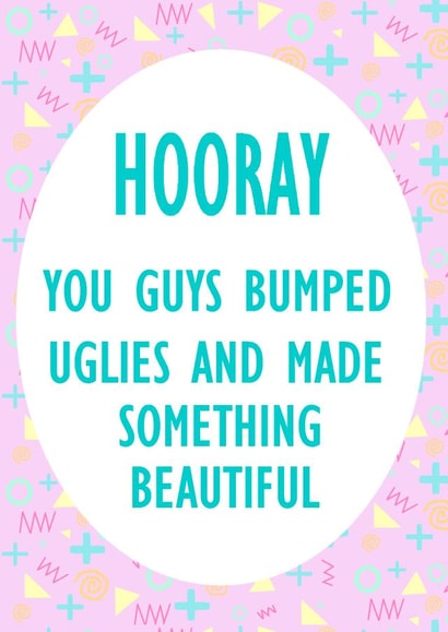 hooray bumped Pregnancy Card 10764 created by Lyndsey Jade