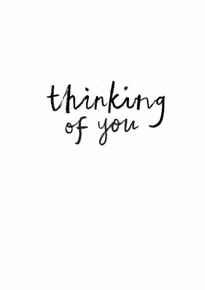 thinking of Just because Card 4997 created by Art + Ace Studio