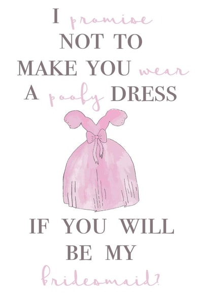 Friends pink dress - bridesmaid created by House of Hope