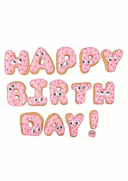 happy birthday Card 34109 created by Emily Harvey