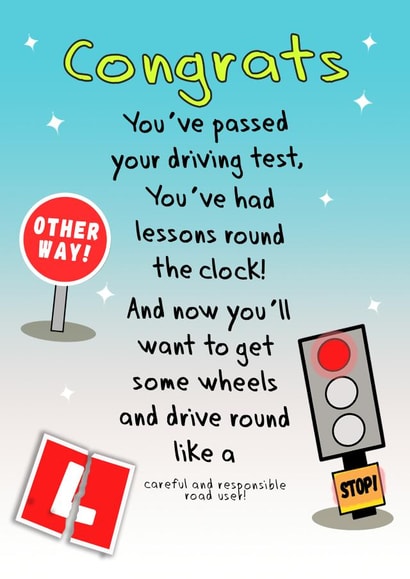 Passed Driving Test created by Go La La!