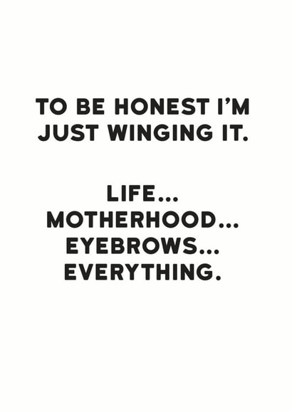 Humour funny Just because Card 11899 created by Holy Flaps