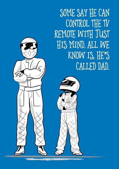 Some say....Dad card created by Adam Regester