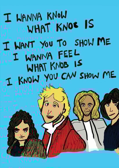 foreigner love Card 32273 created by Knob Songs