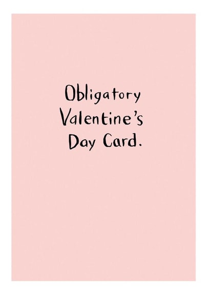 obligatory simple Valentines Day Card 35400 created by Have a Gander