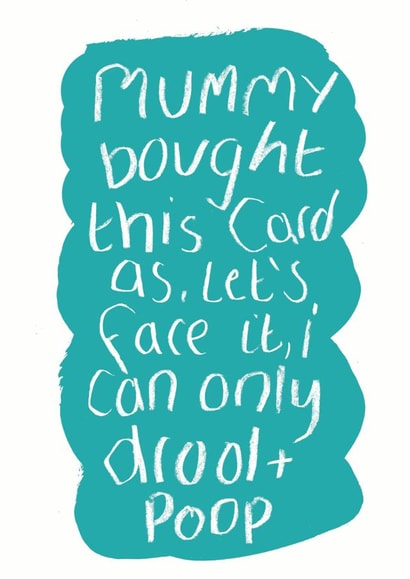 Mummy bought this Birthday or Father's Day card created by Alexia Claire