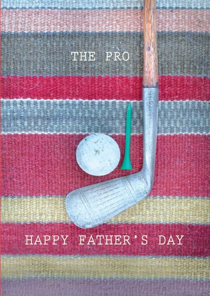 golf sports Father's Day Card 37337 created by LAURA TRUBY DESIGNS