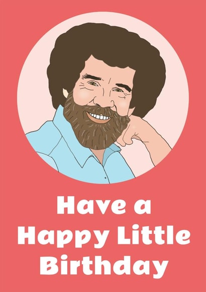 joy of painting Male Birthday Card 6792 created by Dolli Does Design