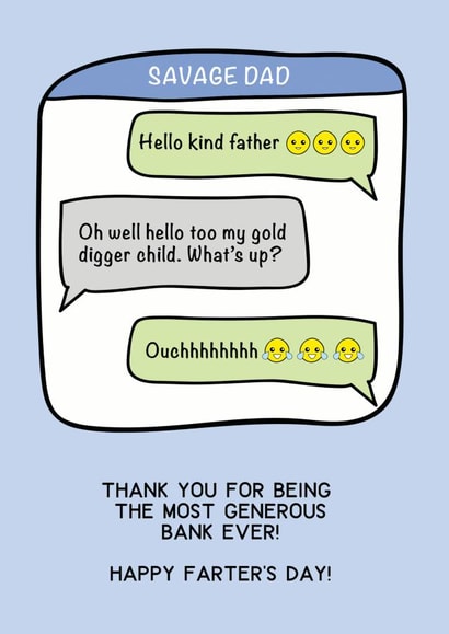 savage dad Card 34086 created by Dyza Esmas