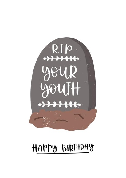 funny humour Birthday Card 4766 created by Abbie Imagine