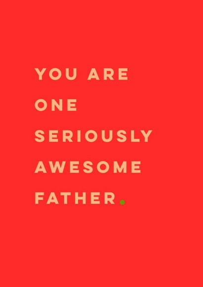 father fathersday Card 30973 created by Rudi & Co.