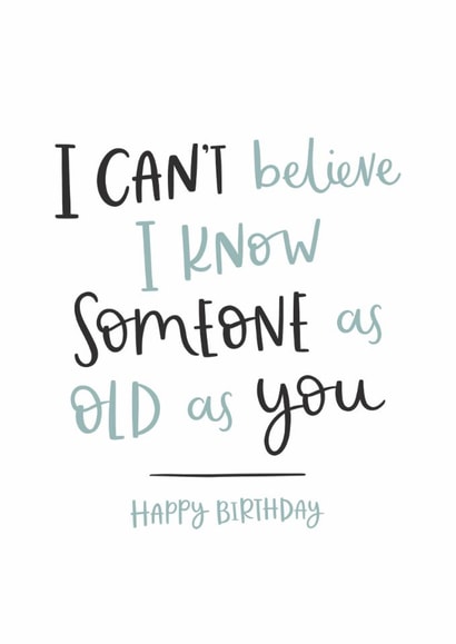 funny humour Birthday Card 4767 created by Abbie Imagine