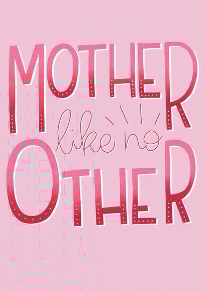 Mother Like No Other Card created by Oh, Laura