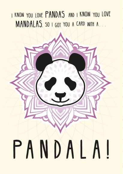 yoga mandala Card 37374 created by Tom Devonald