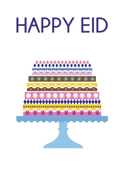 eid mubarak Faith Card 4196 created by Ink & Ocean