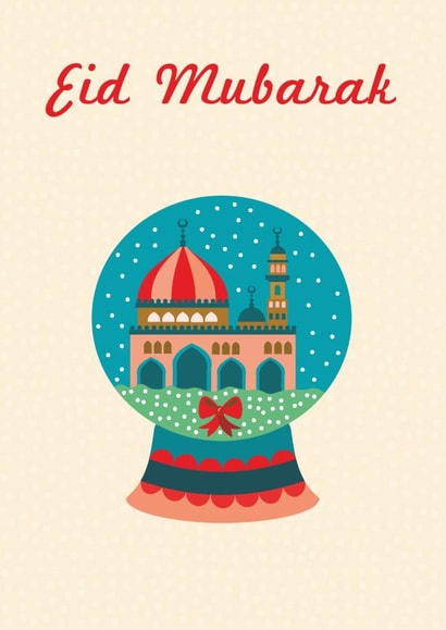 eid mubarak Faith Card 4197 created by Ink & Ocean