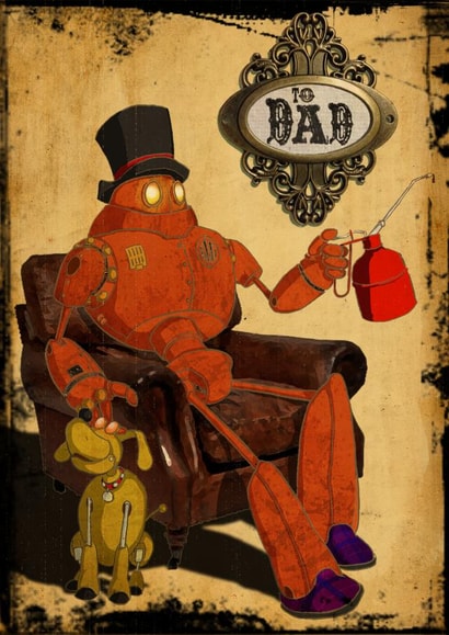 Father's Day Birthday Card 34114 created by Curtis Allen