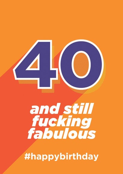 RUDE FUNNY Birthday Card 8571 created by Thirty Mussels