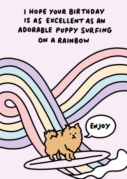 excellent adorable Birthday Card 5295 created by Veronica Dearly