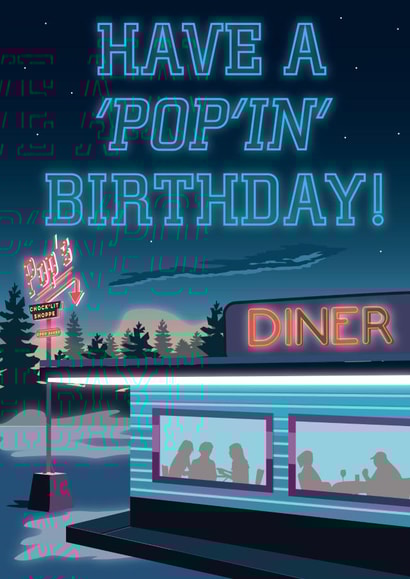 Have a popin birthday with this Riverdale inspired card for fans of the Netflix series created by Jon Higham