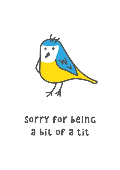 sorry for Sorry Card 9643 created by Shutterjunkie