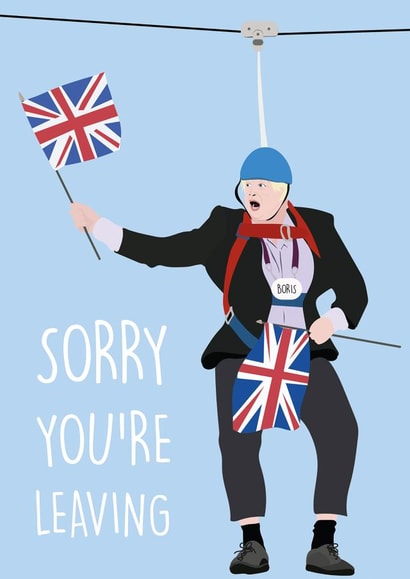 politics leaving Leaving Card 7347 created by Rumble Cards