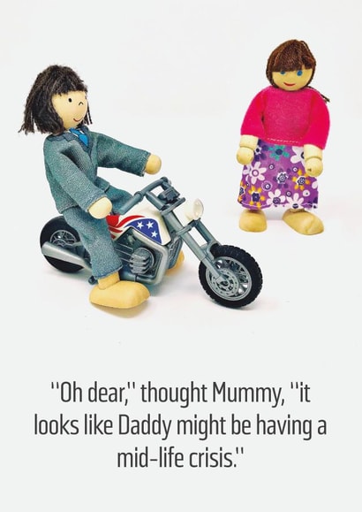 oh dear Birthday Card 10950 created by Monty and Tom