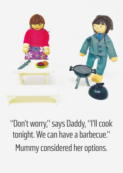 barbecue BBQ Card 33151 created by Monty and Tom