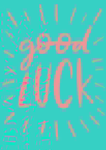 good luck Good Luck Card 6337 created by GOOD TRIP