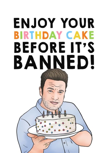 jamie oliver Birthday Card 10036 created by Hey Huns It's Nicole