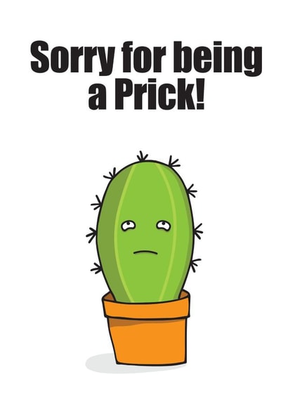 prick cactus Card 33690 created by Pukka Design