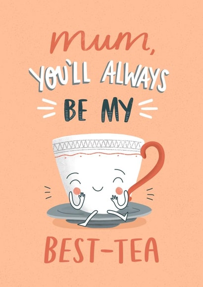 mum tea Mothers Day Card 24952 created by Charly Clements