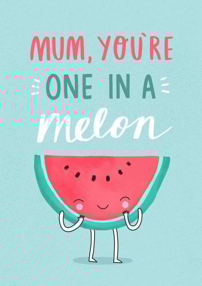 melon mum Mothers Day Card 24954 created by Charly Clements