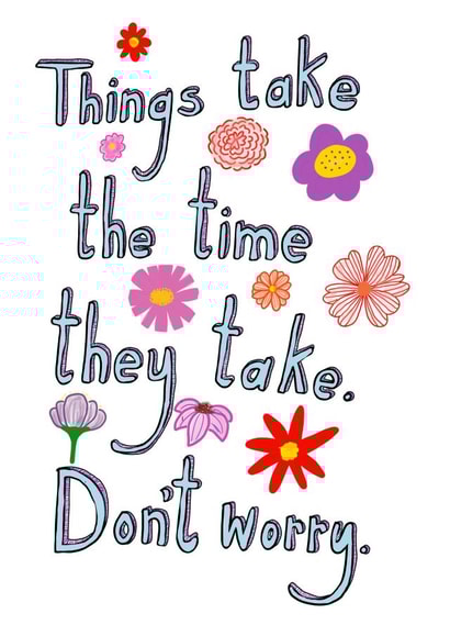 love flowers Thinking of you Card 9468 created by Hello Hatty