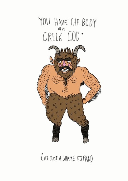 greek god Birthday Card 23238 created by 2B Or Not 2B