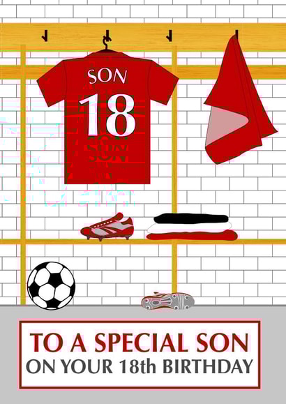 son 18 Birthday Card 3870 created by Wink Design - Michelle Roberts