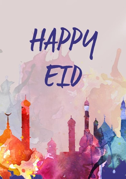 happy eid Faith Card 8426 created by Rabal