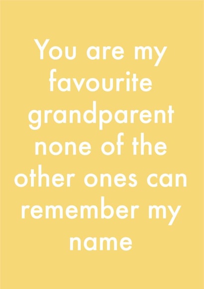 grandparent grandfather Birthday Card 12810 created by OBJECTABLES