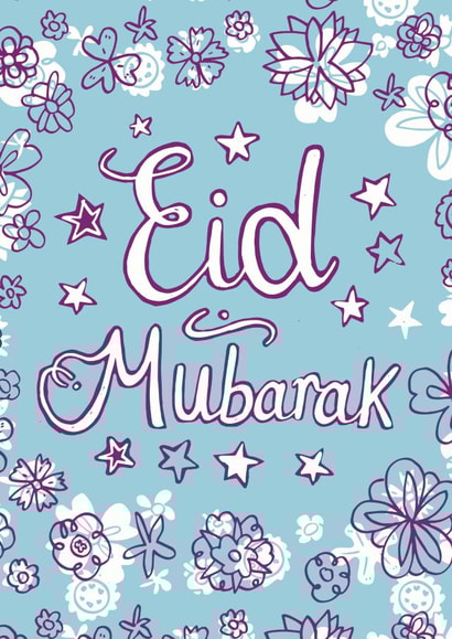 eid mubarak Faith Card 14288 created by Halal Cards