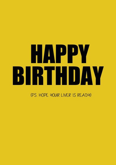 hope your Birthday Card 14358 created by Randy Bugger Cards