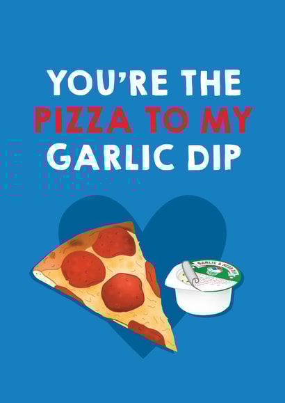 pizza dominos Anniversary Card 32438 created by Hey Huns It's Nicole