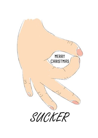 The Circle Game Christmas card created by Pack a Punch Designs