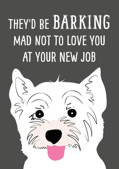Barking mad new job card created by Afewhometruths