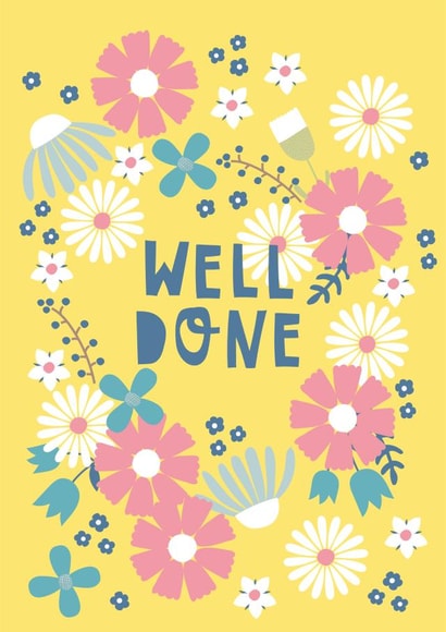 Well Done card created by Alice Potter