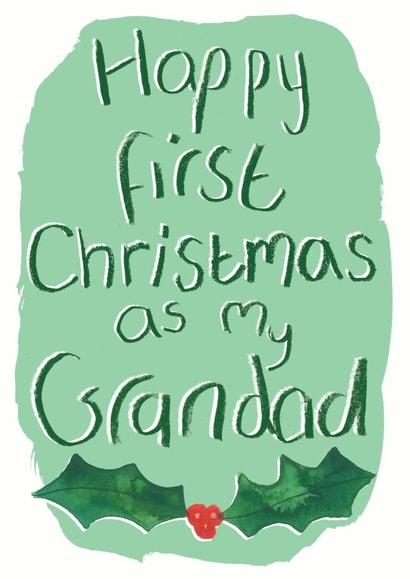 happy first Christmas Card 9199 created by Alexia Claire