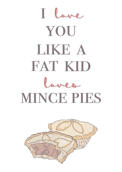 i love Christmas Card 7756 created by House of Hope