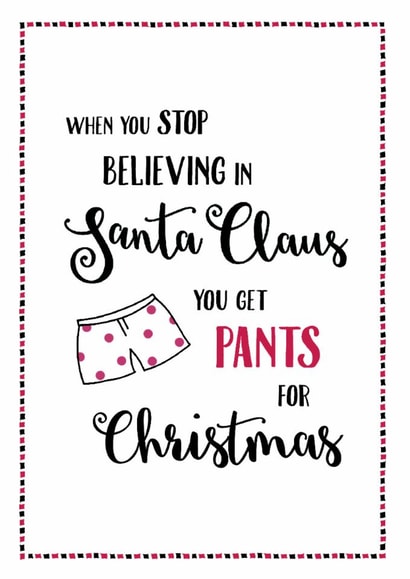 funny male Christmas Card 12491 created by Cloud 9 Design