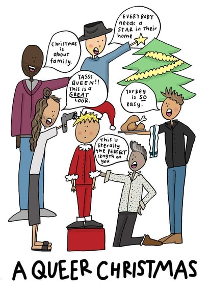 gay queer Card 4658 created by Che Dyer