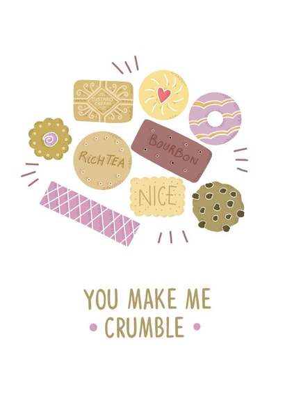 Bisucits bourbon Anniversary Card 28245 created by Leanne Parkinson